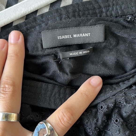 Isabel Marant Asymmetrical Black Mini Skirt - Picture 4 of 8